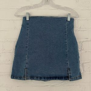 Brandy Melville Jean Skirt
